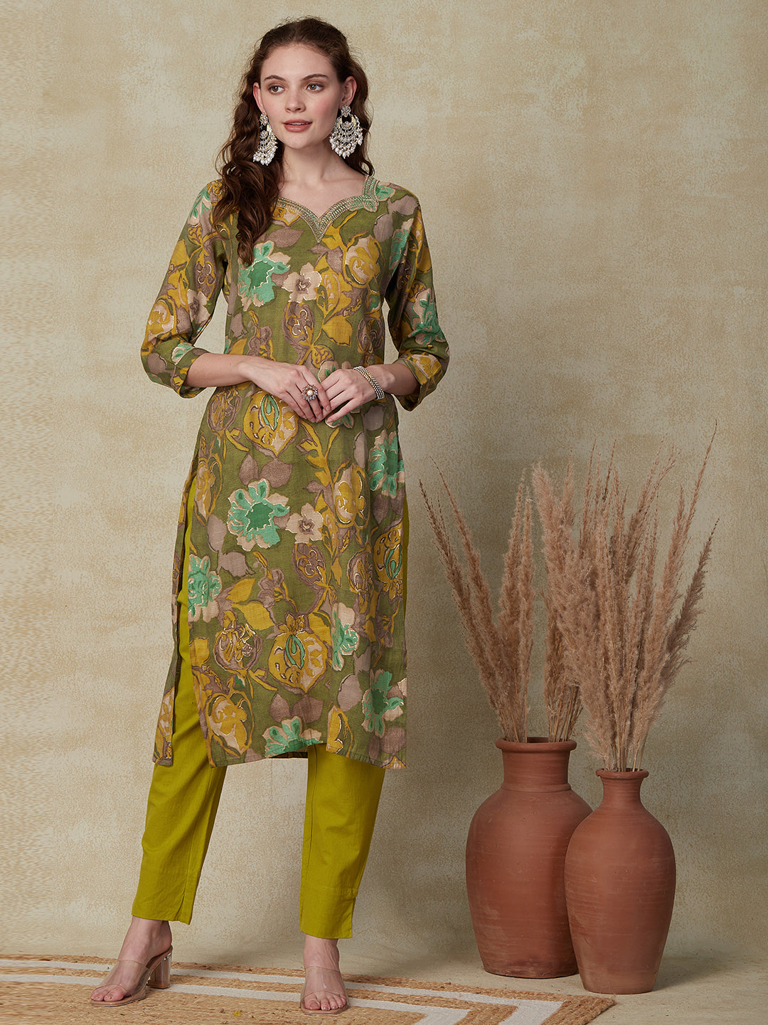 Dori hot sale kurta design