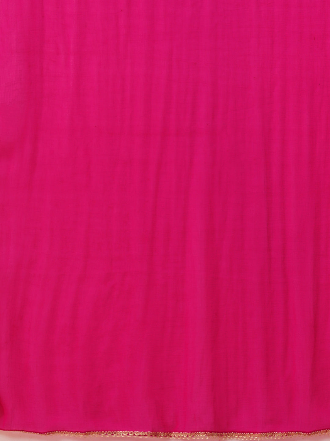 Solid Floral Embroidered Straight Fit Kurta with Palazzo & Dupatta - Pink