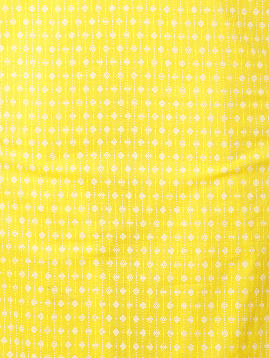 Ethnic Khari Printed & Embroidered Straight Fit Kurta - Yellow