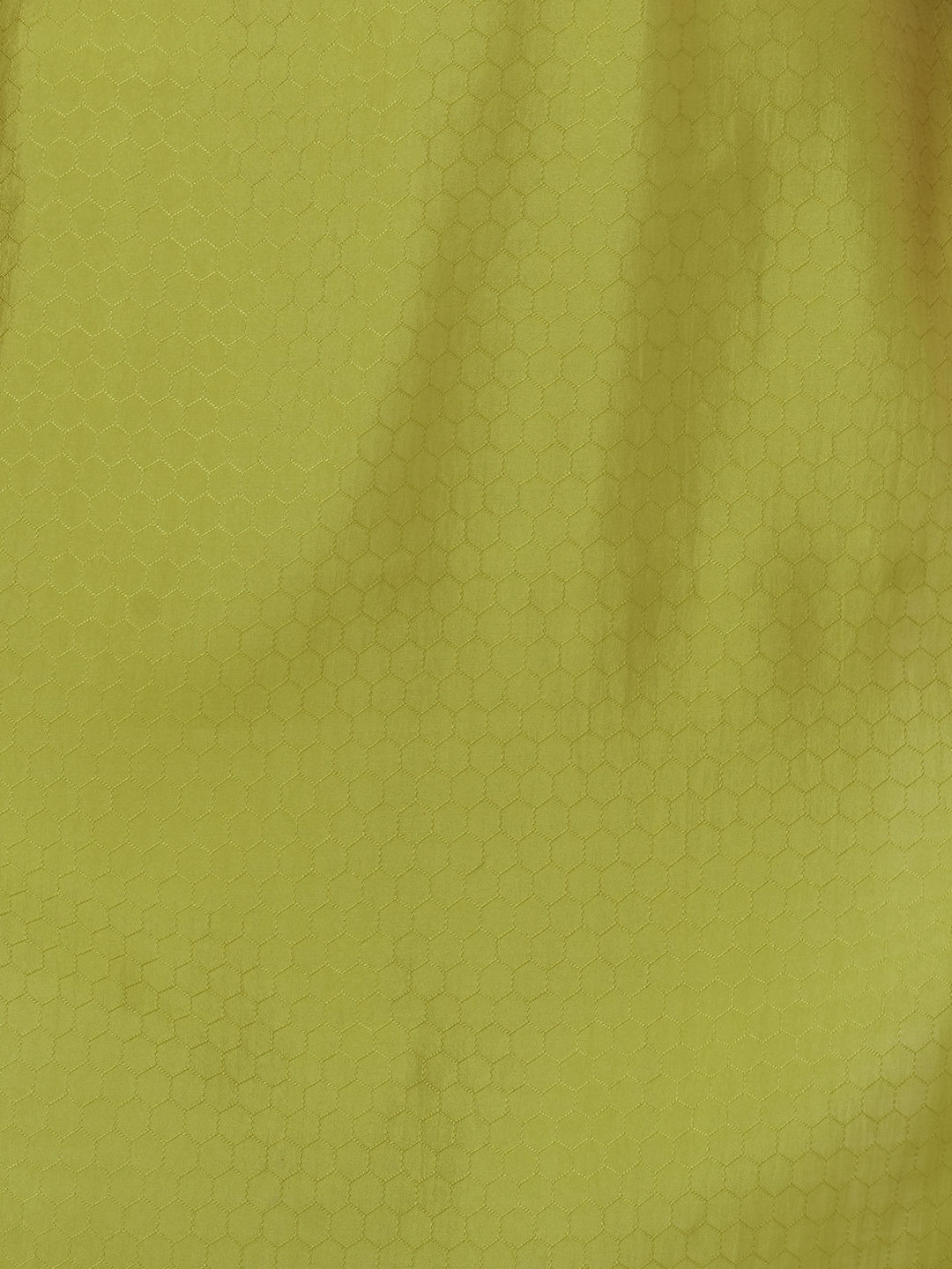 Floral Threadwork Embroidered Straight Fit Kurta - Lime Green