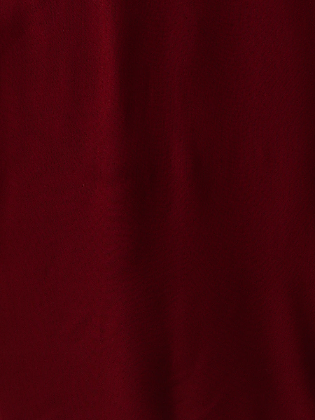 Solid Floral Embroidered Straight Fit Kurta with Palazzo and Dupatta - Maroon