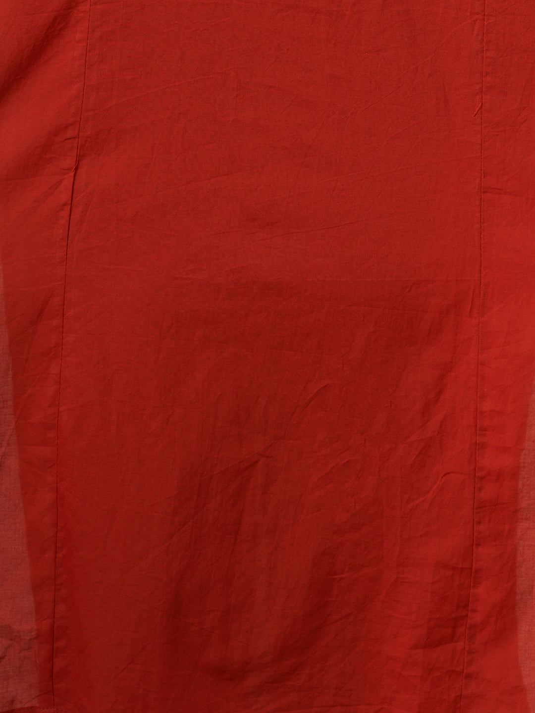 Ethnic Floral Printed & Embroidered Straight Kurta with Pant & Dupatta - Rust