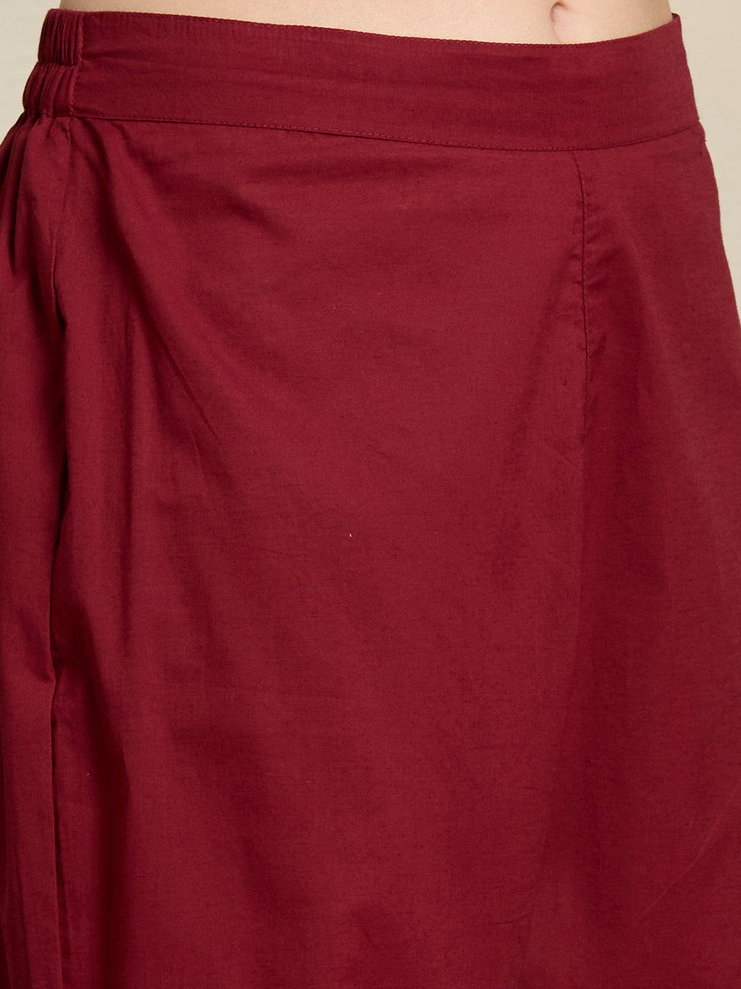 Ethnic Floral Printed & Embroidered Anarkali with Pant & Dupatta - Multi