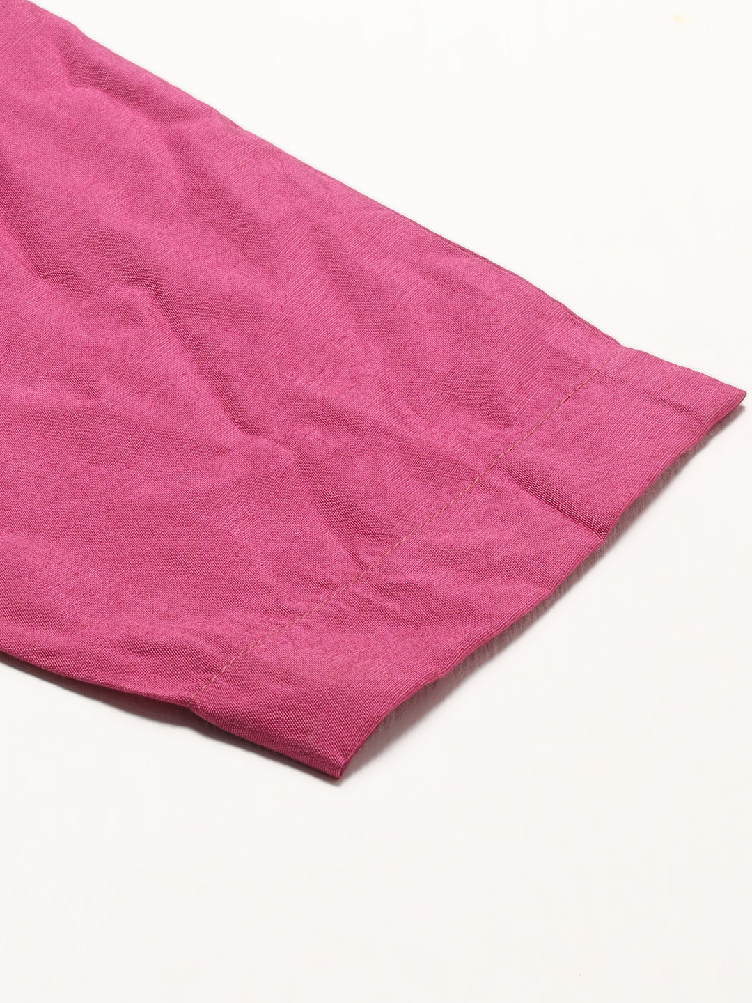 Ethnic Printed & Embroidered Kurta with Pants & Dupatta – Purple