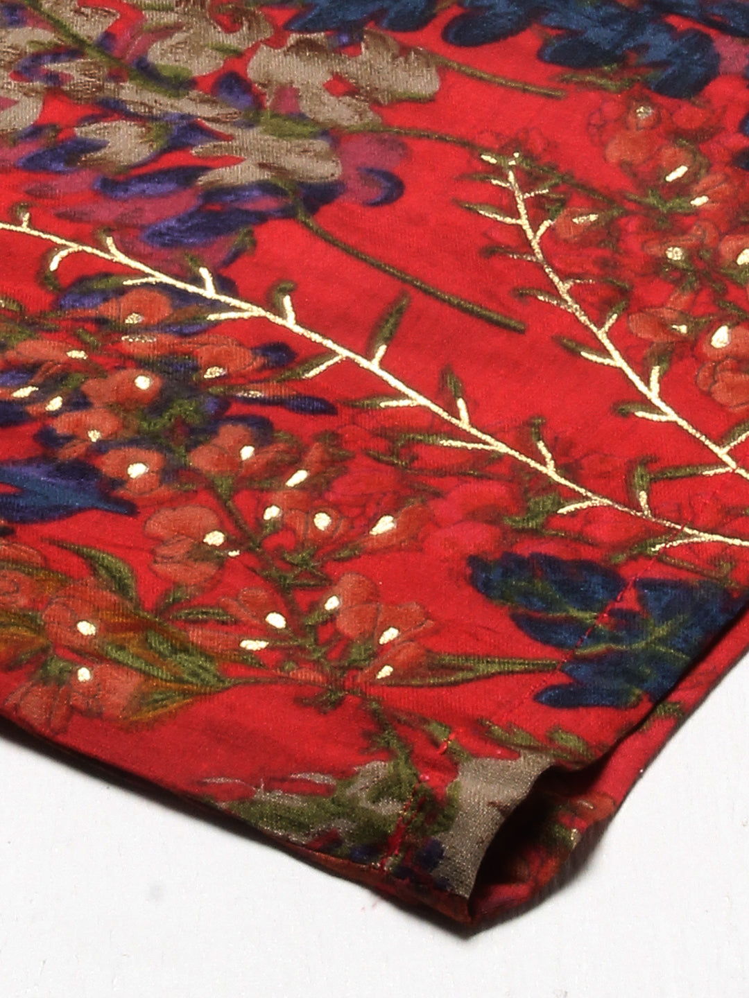 Floral Printed Co-ord Set - Red