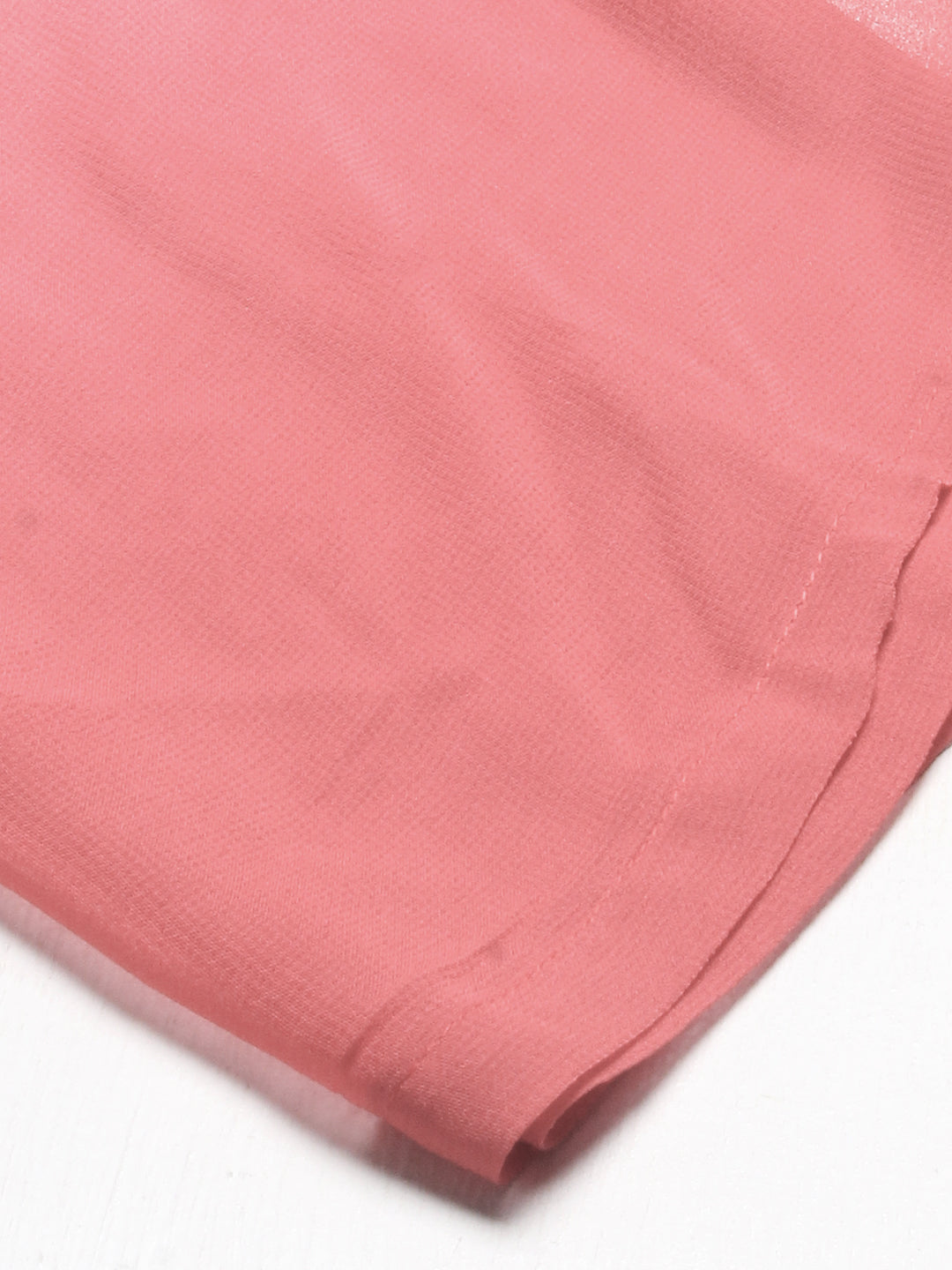 Floral Printed & Hand Embroidered Kurta with Sharara & Dupatta - Light Gray