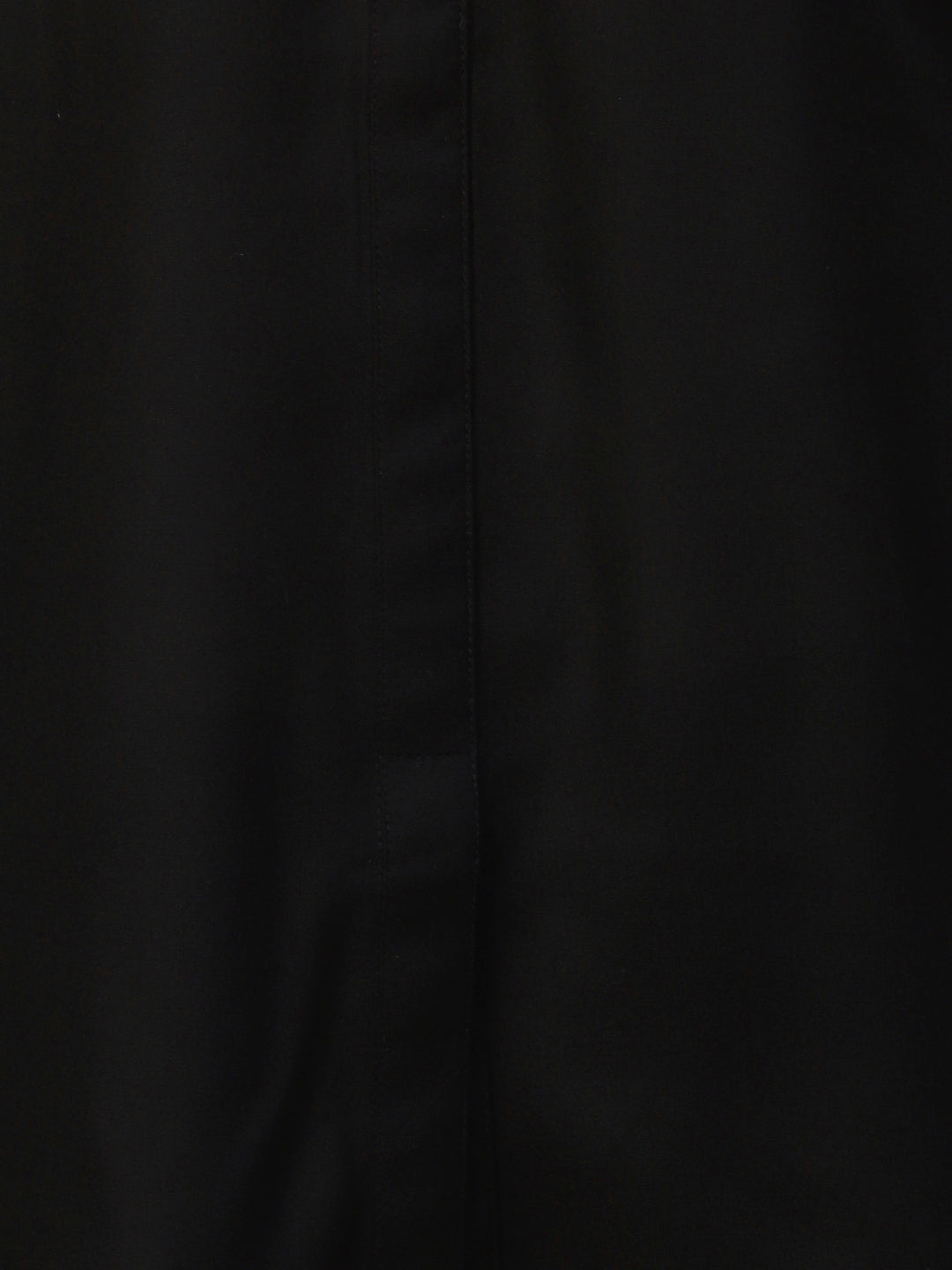 Solid Foil Mirror Embroidered Straight Fit Shirt with Pant - Black