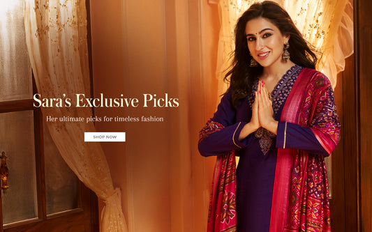 Sara Ali Khan’s Top Picks from FASHOR: Ethnic & Fusion Styles You Need in Your Wardrobe