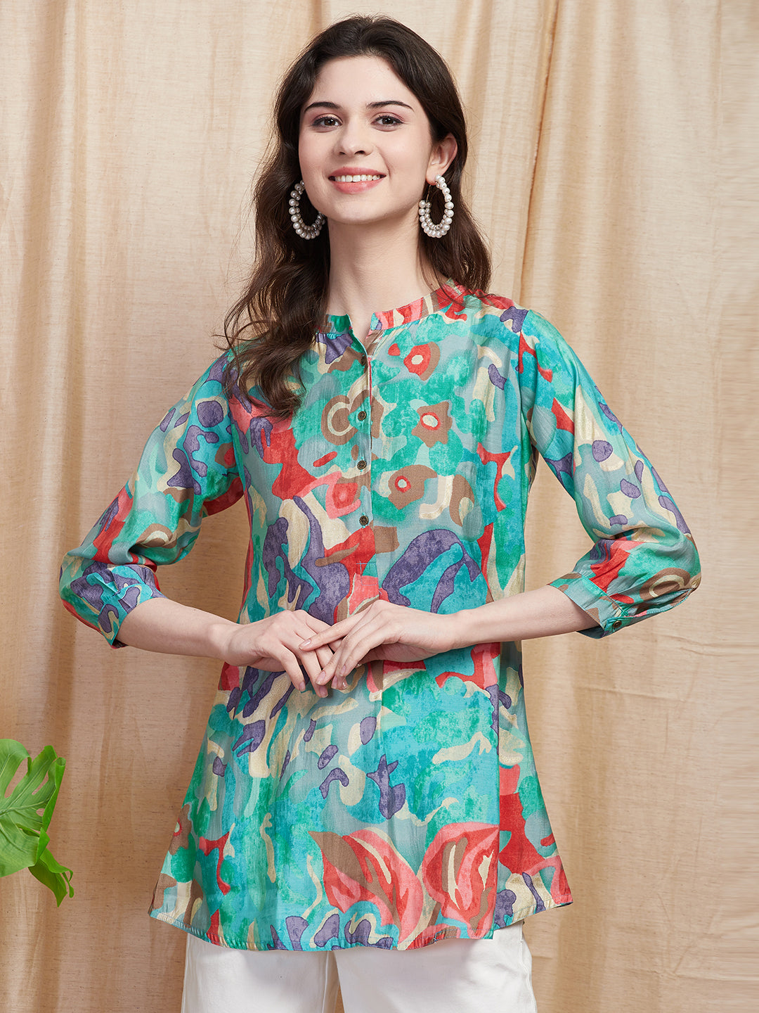 A line short outlet kurti