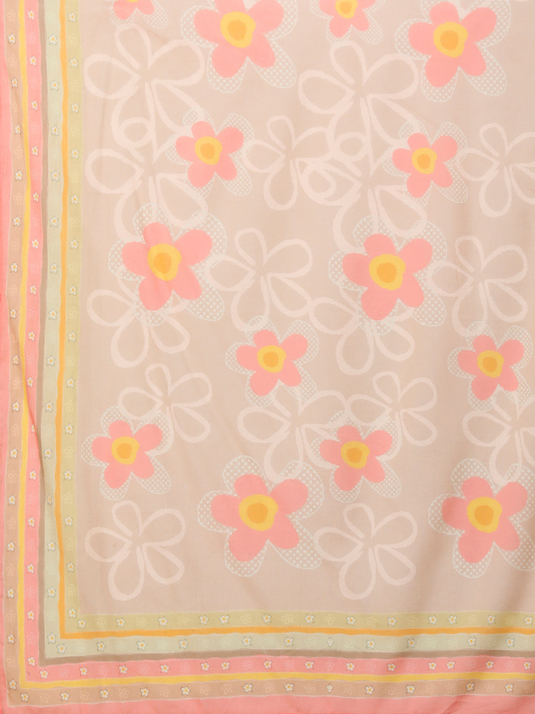 Ethnic Floral & Printed & Embroidered Straight Fit Kurta with Pant & Dupatta - Mutli