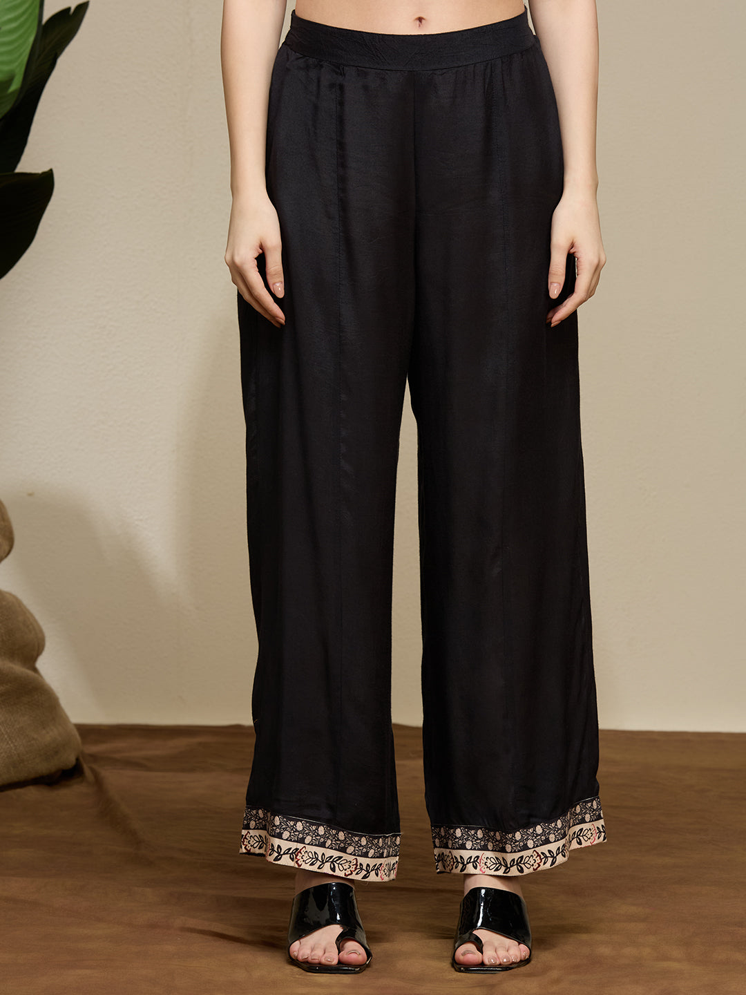 Ethnic Floral Printed Straight Fit Co-ord Set - Multi