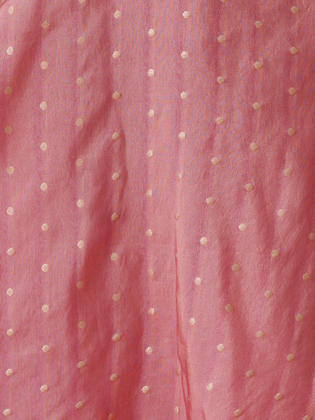 Solid Sequin Embroidered Tissue Kurta with Pant & Jacquard Dupatta - Pink