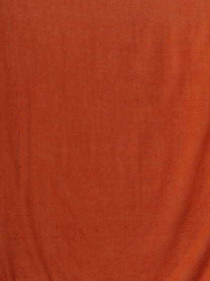 Floral Embroidered Straight Fit Kurta with Pant and Dupatta - Rust
