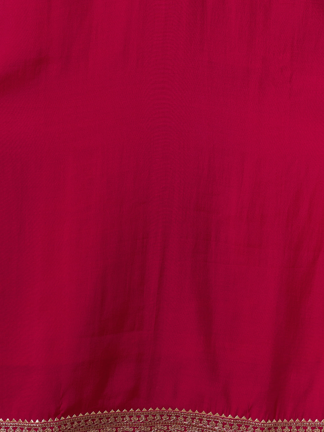 Festive Solid Zari Embroidered Straight Fit Kurta with Pant and Ombre Dupatta - Pink