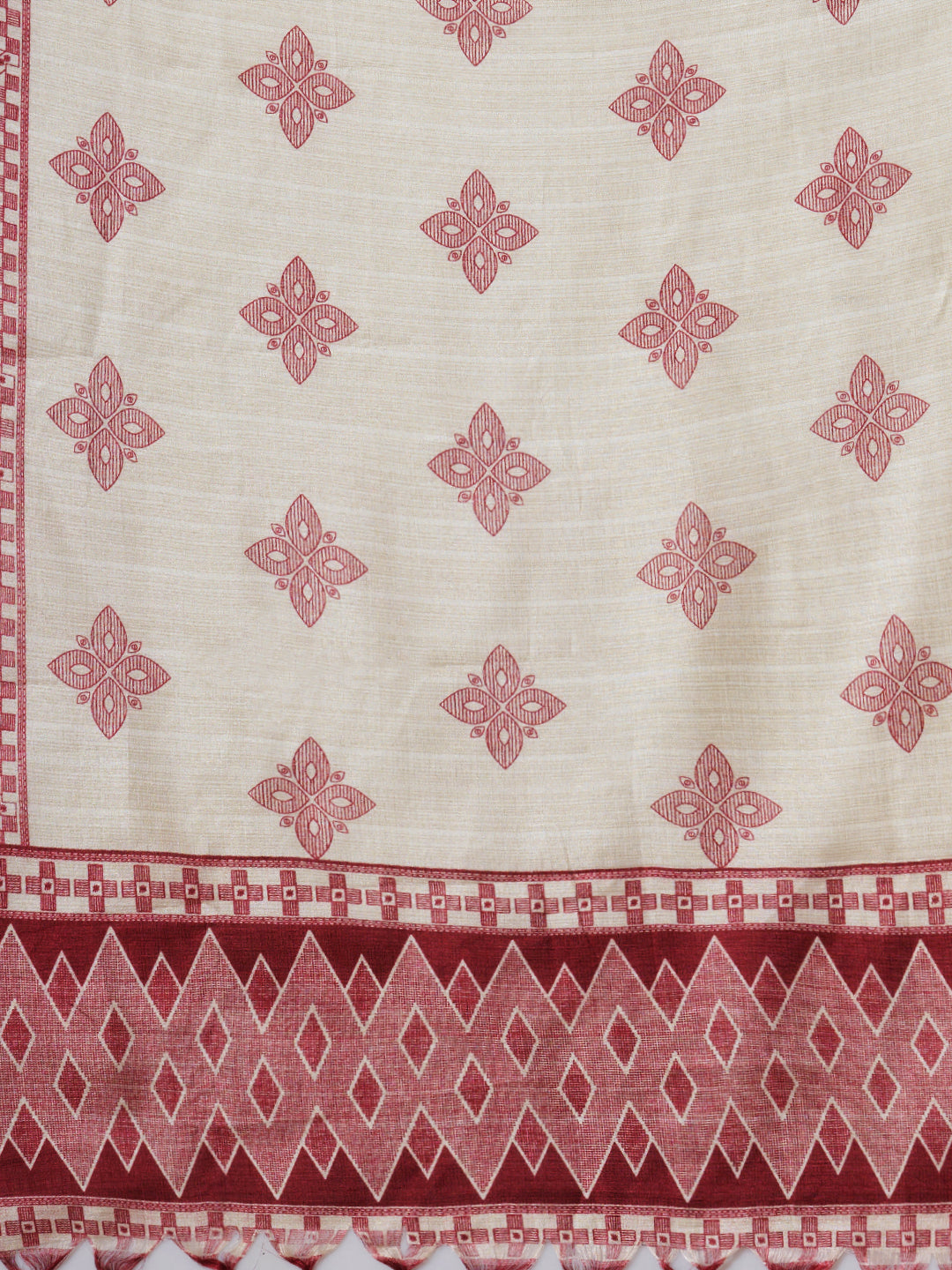 Solid Abstract Embroidered Straight Fit Kurta with Pant and Printed Dupatta - Maroon