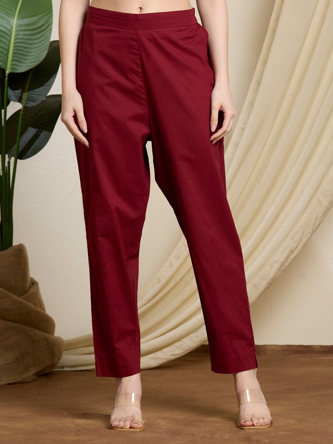 Ethnic Floral Printed & Embroidered Anarkali with Pant & Dupatta - Multi