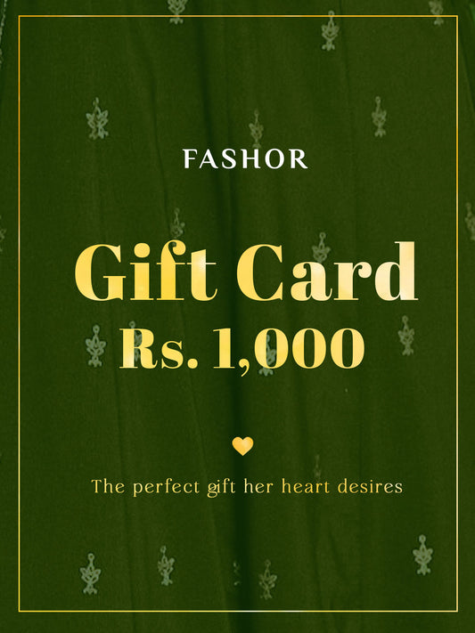 Fashor Gift Card Rs.1000