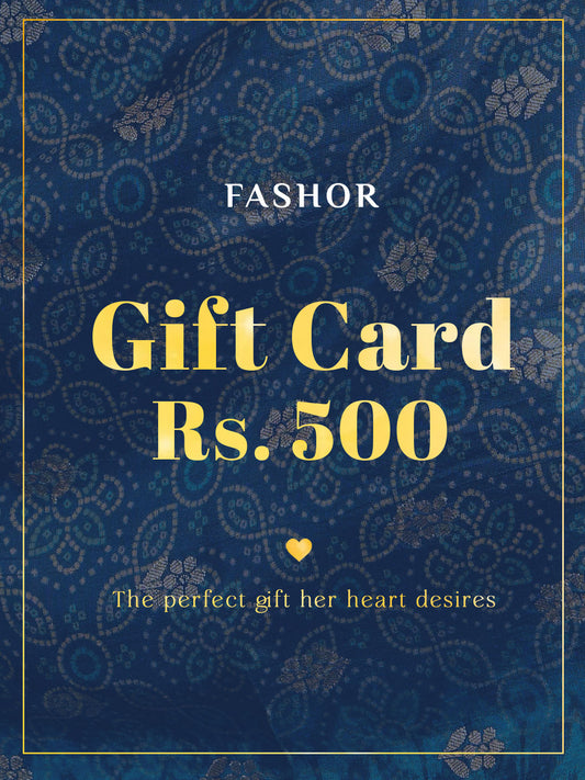 Fashor Gift Card Rs.500