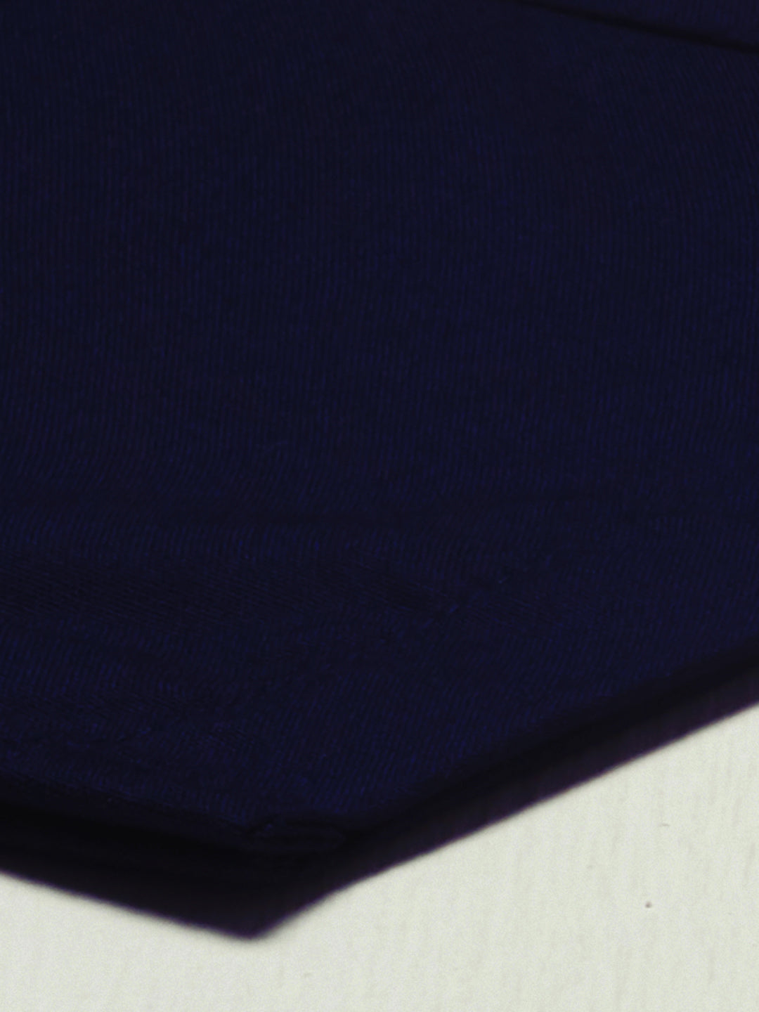 Chikankari Embroidered Straight Kurta with Pants - Navy Blue