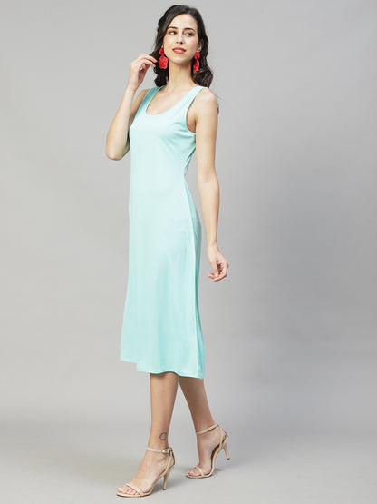 Floral Printed A-Line Midi Dress - Multi