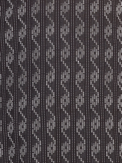 Kantha Woven & Embroidered Straight Fit Kurta – Parrot Green