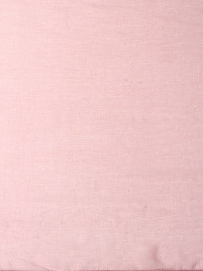 Ethnic Embroidered A-Line Kurta with Palazzo & Dupatta - Onion Pink