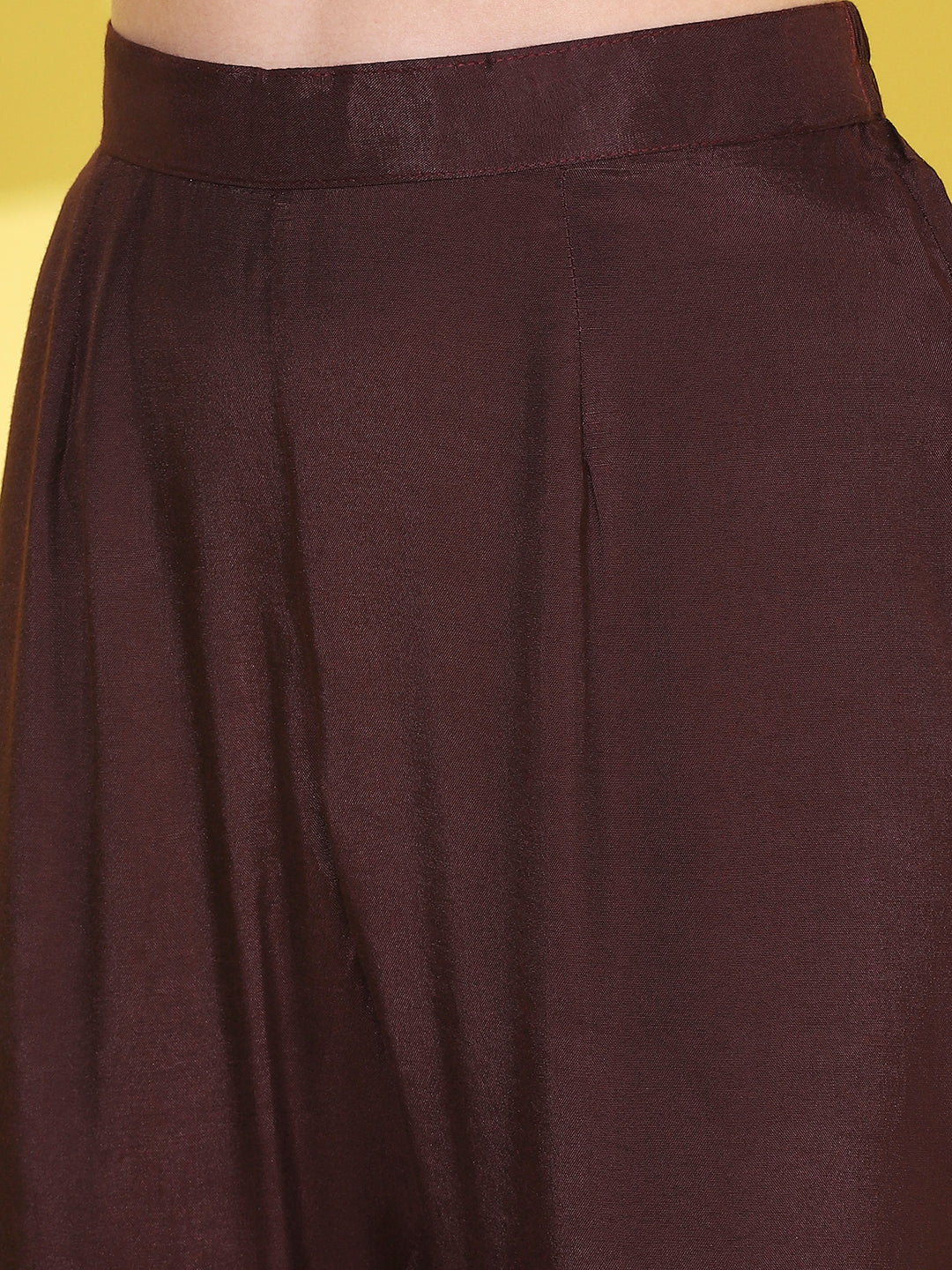 Faballey Bottoms Pants and Trousers  Buy Faballey Purple Belted Formal Pant  Online  Nykaa Fashion