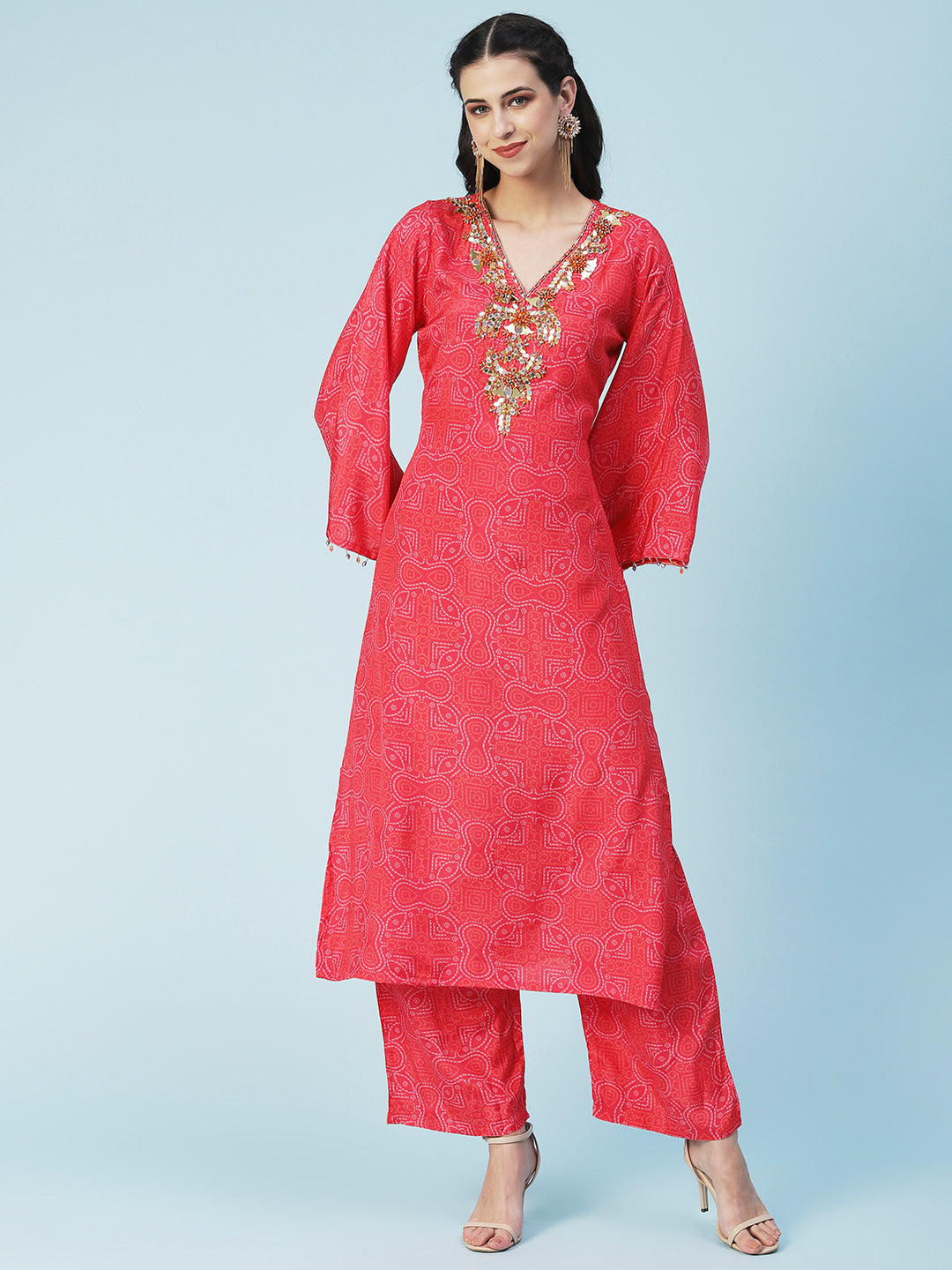 Bandhani Kurti - Buy Bandhani Kurti online in India