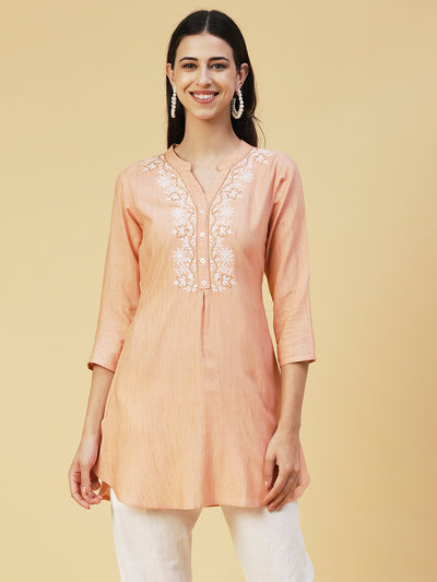 Buy Red Cotton Silk Chikankari Embroidered Dupatta for Women Online  Tata  CLiQ Luxury